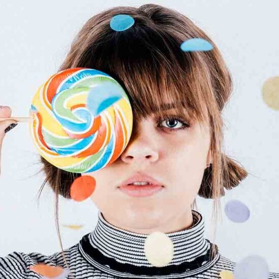 Candy is very much in the nerves in skin